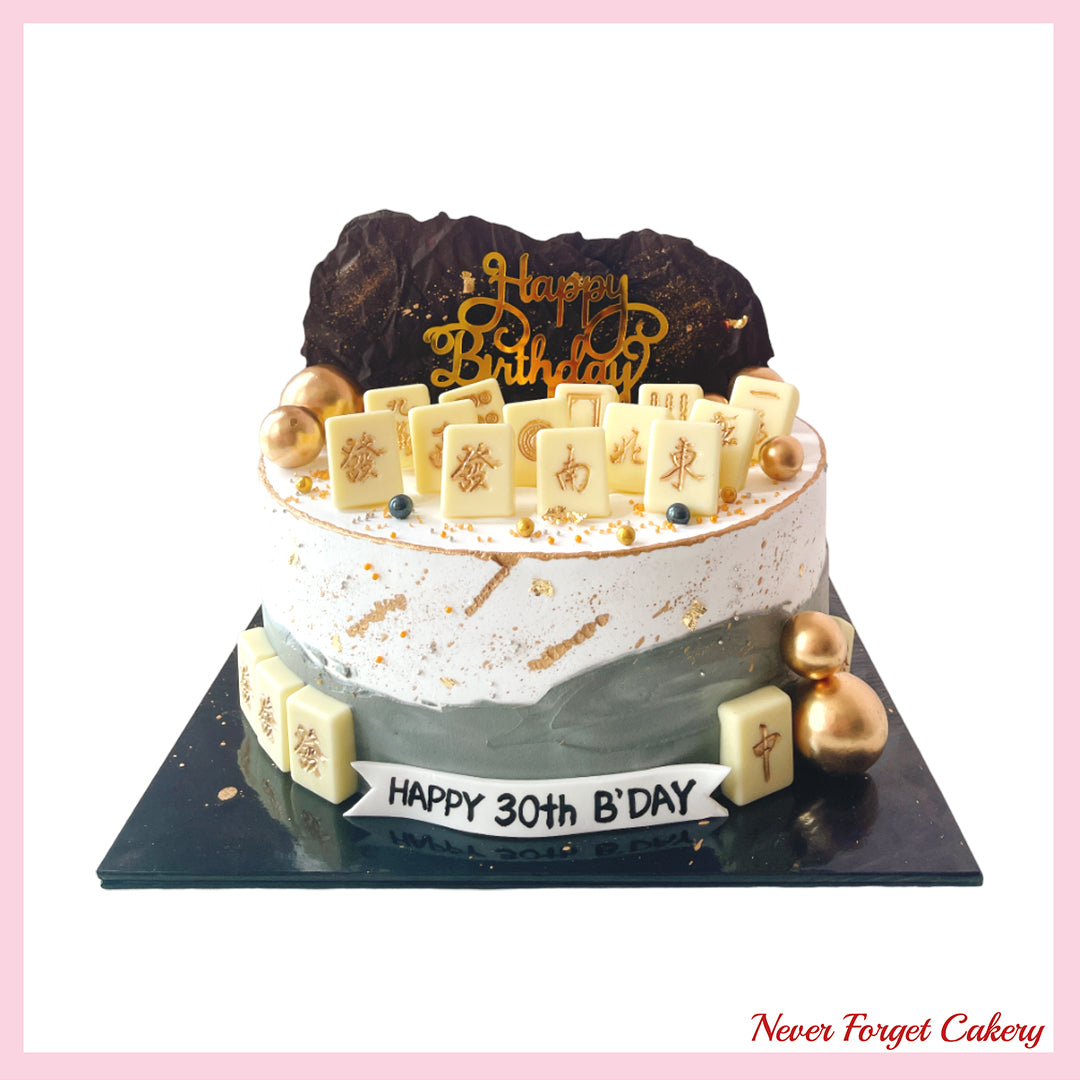 Mahjong Cake