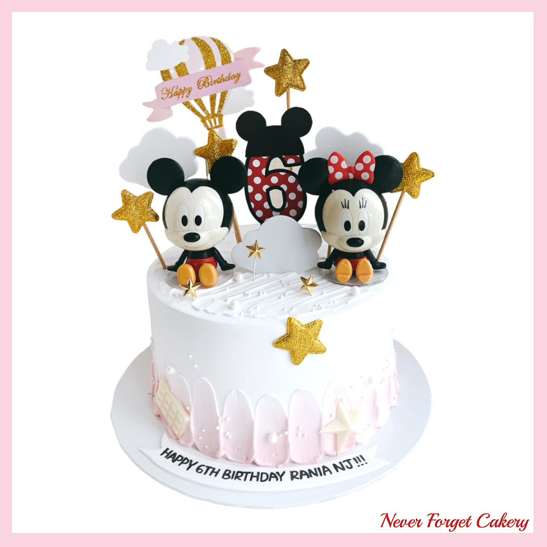 Mickey & Minnie Cake