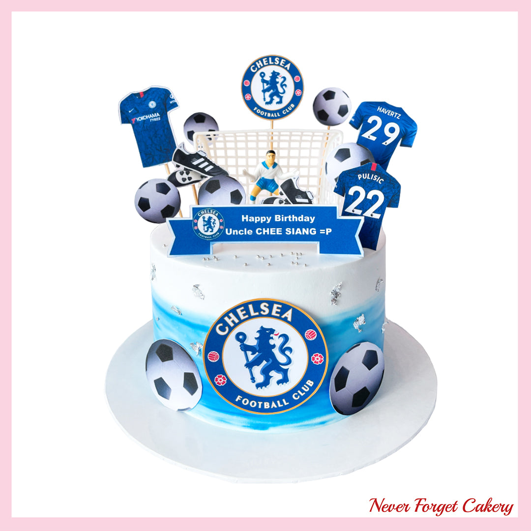 Chelsea Football Cake