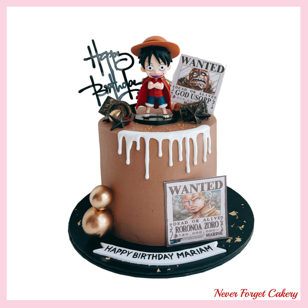 Luffy One Piece Cake