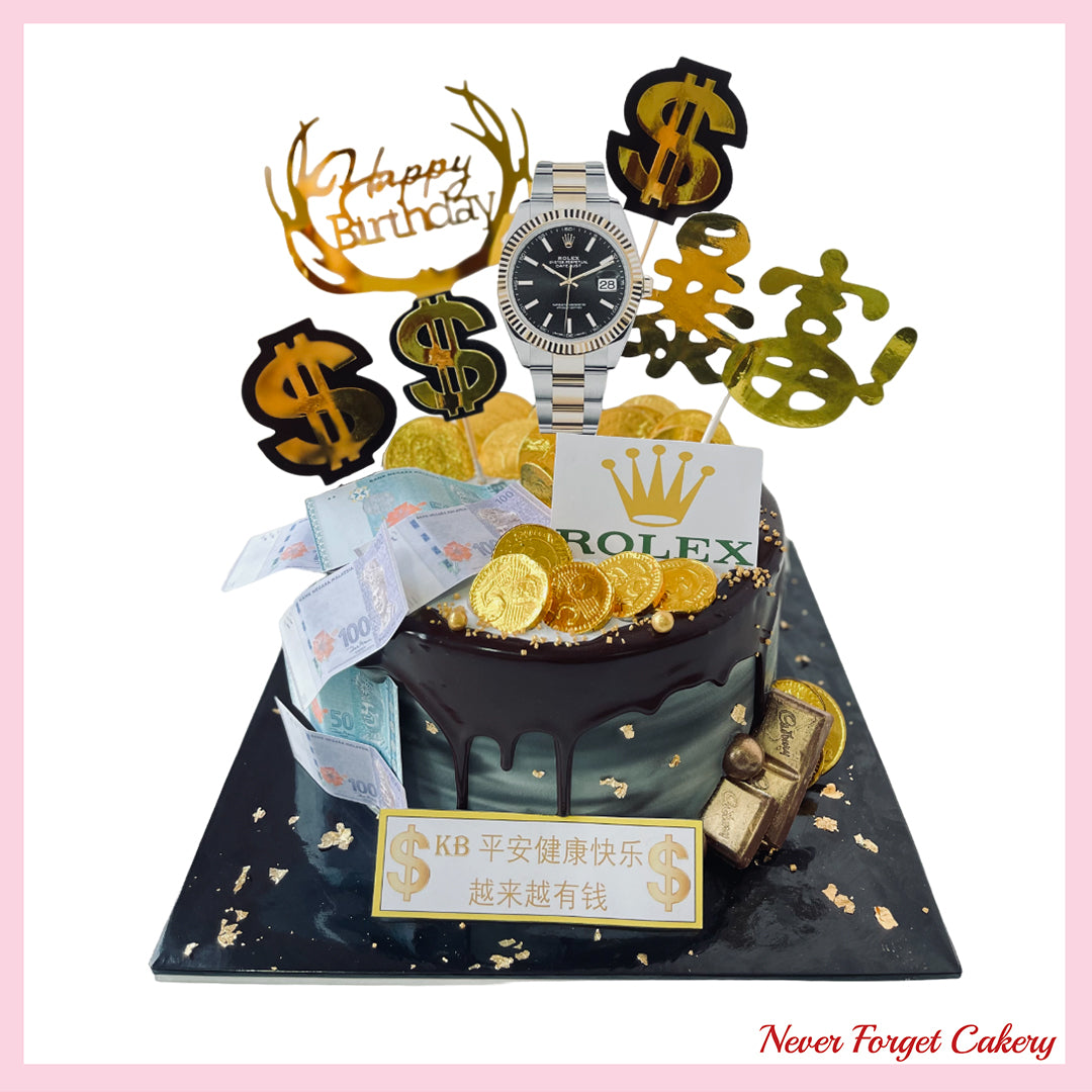 Rich Rich and Buy Rolex Cake