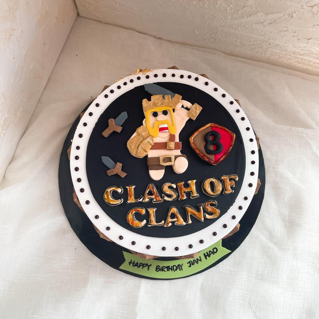 Clash of Clans Cake