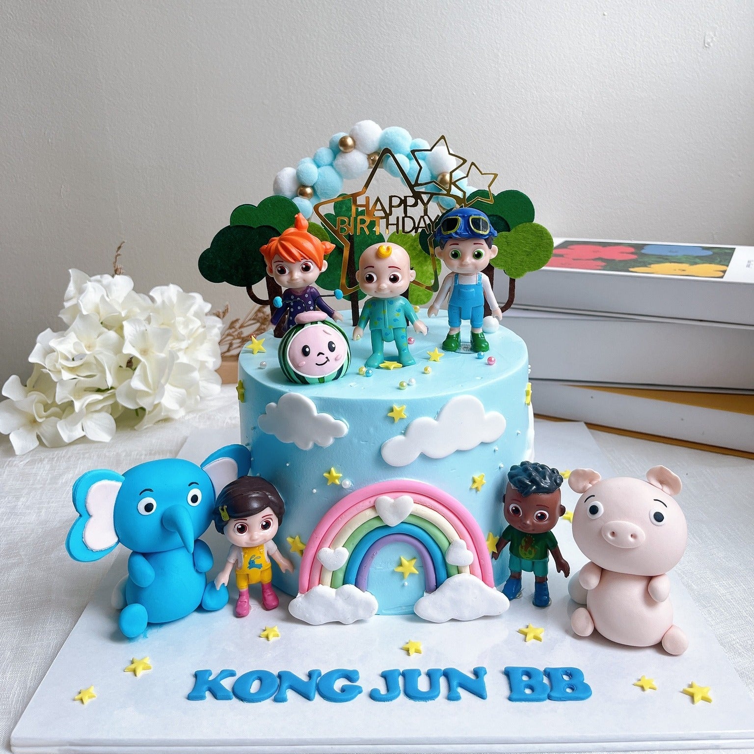 Cocomelon Family Cake