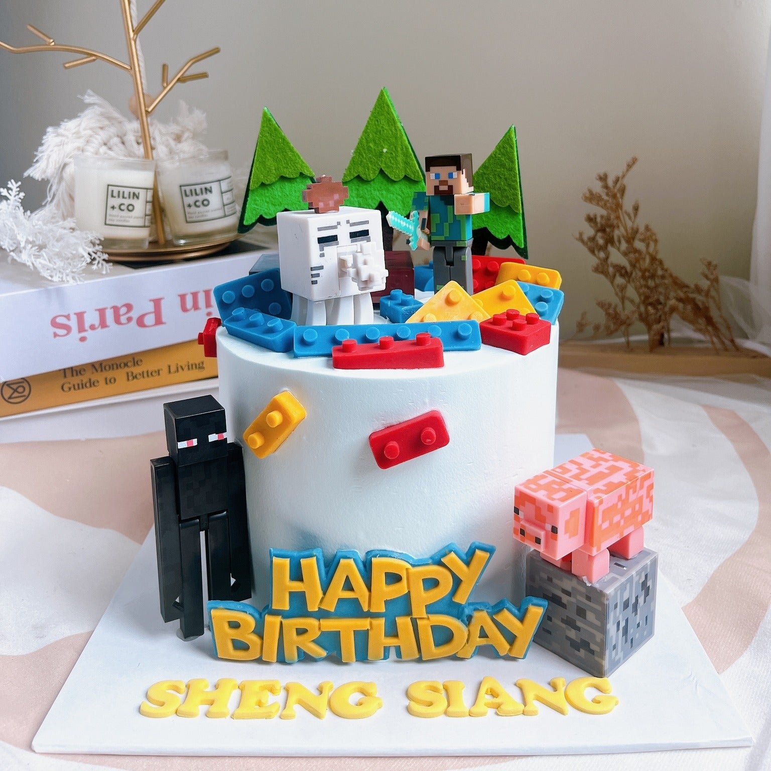 Minecraft Cake