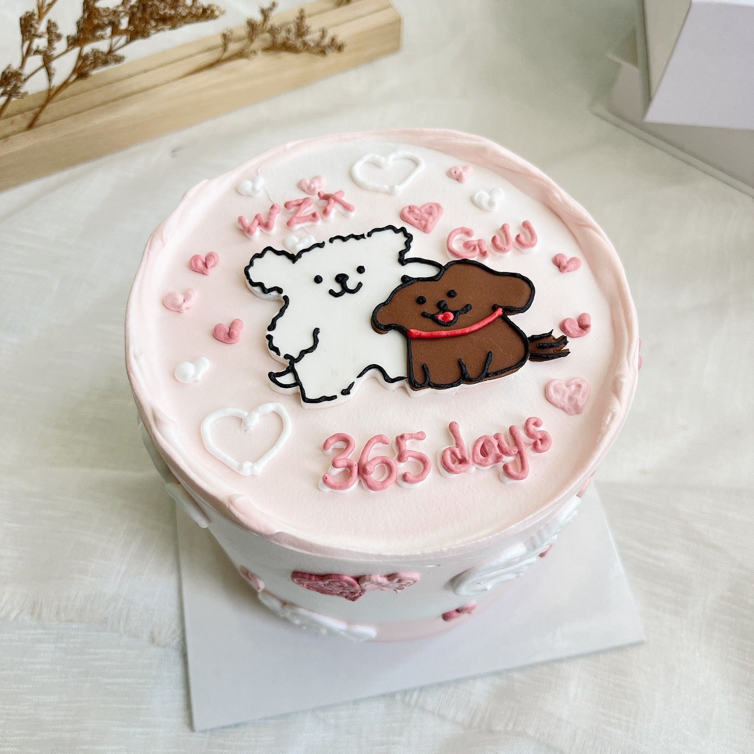 Maltese Dog Cake