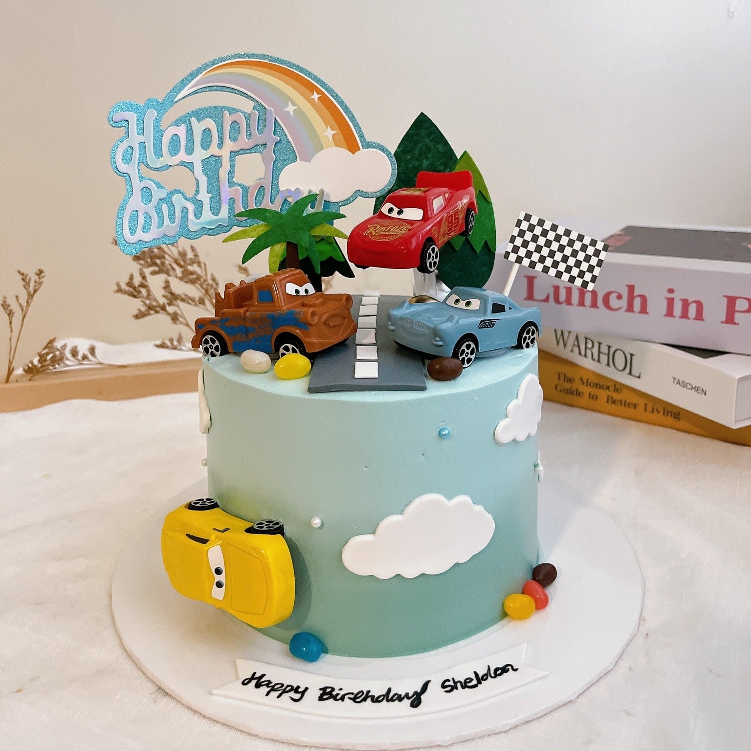 Macqueen Race Car Cake
