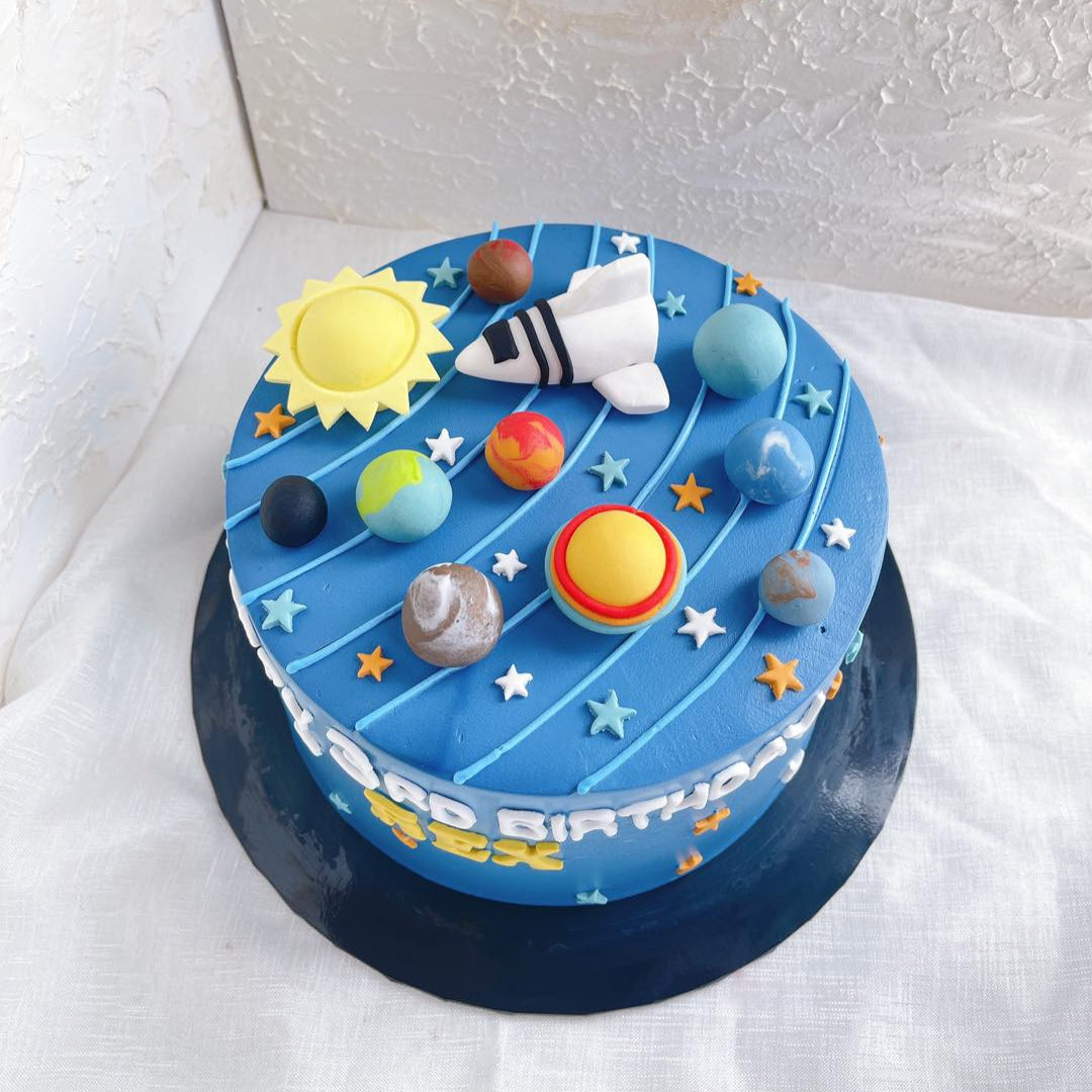 Galaxy Universe Cake