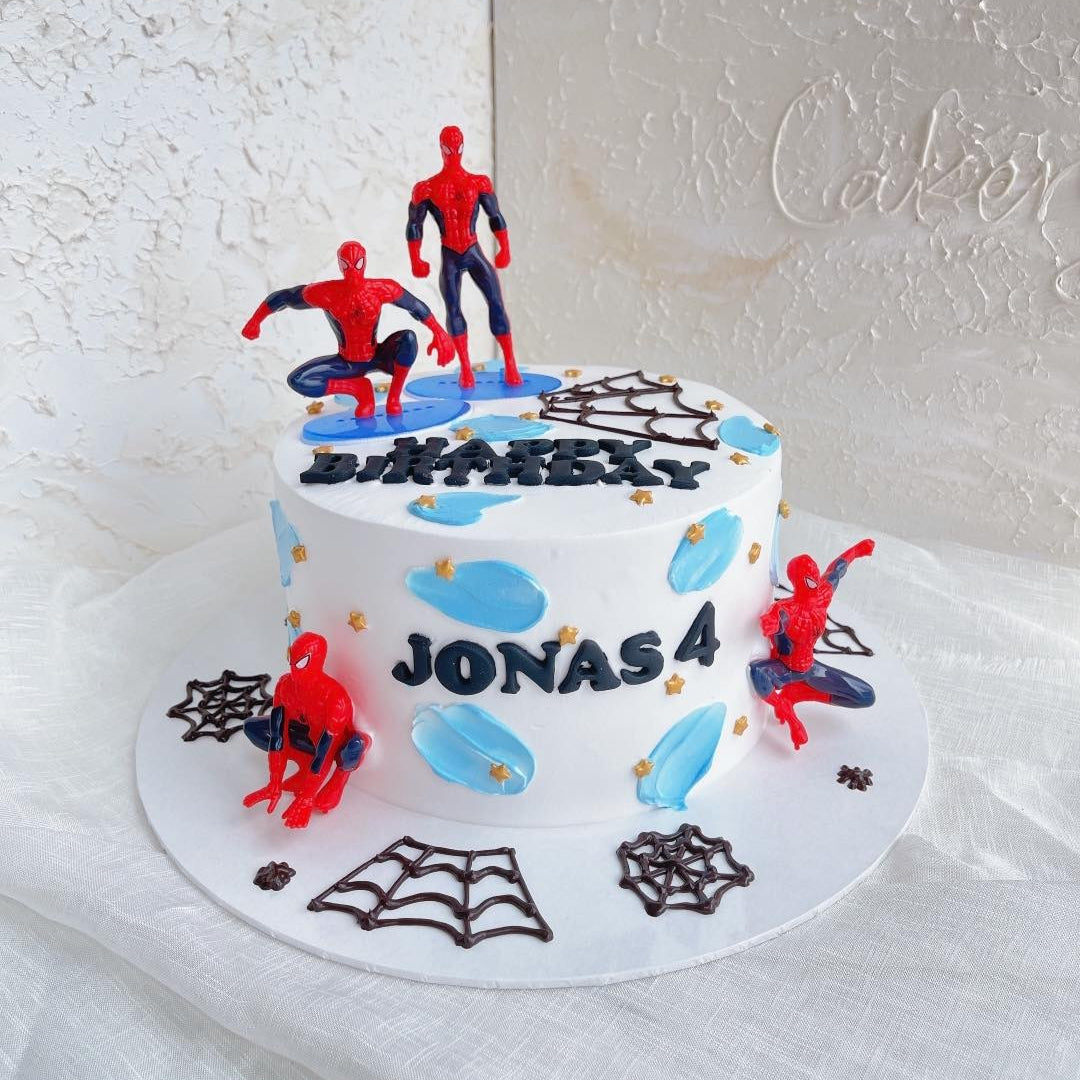 Spiderman Team Cake