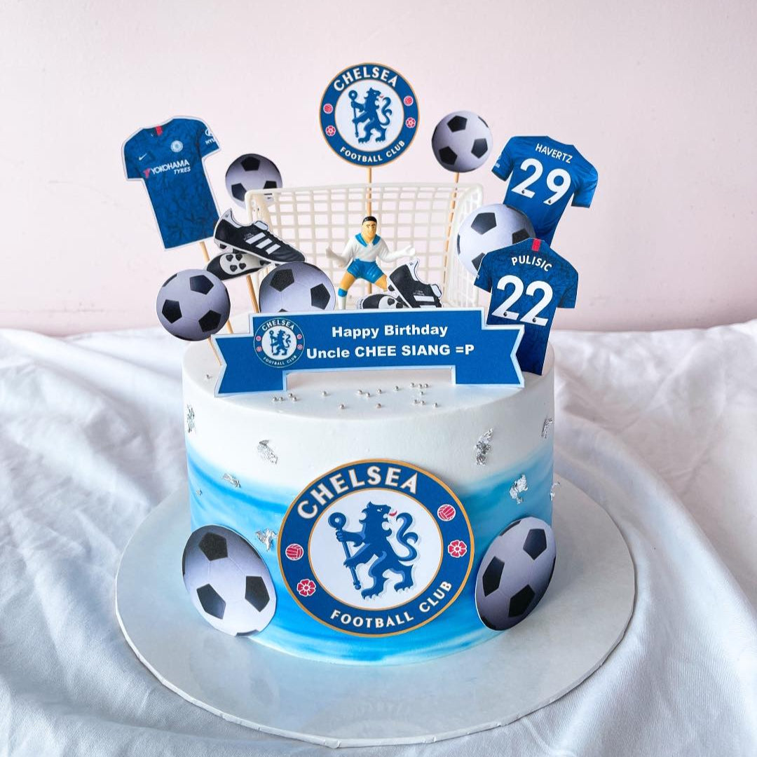 Chelsea Football Cake