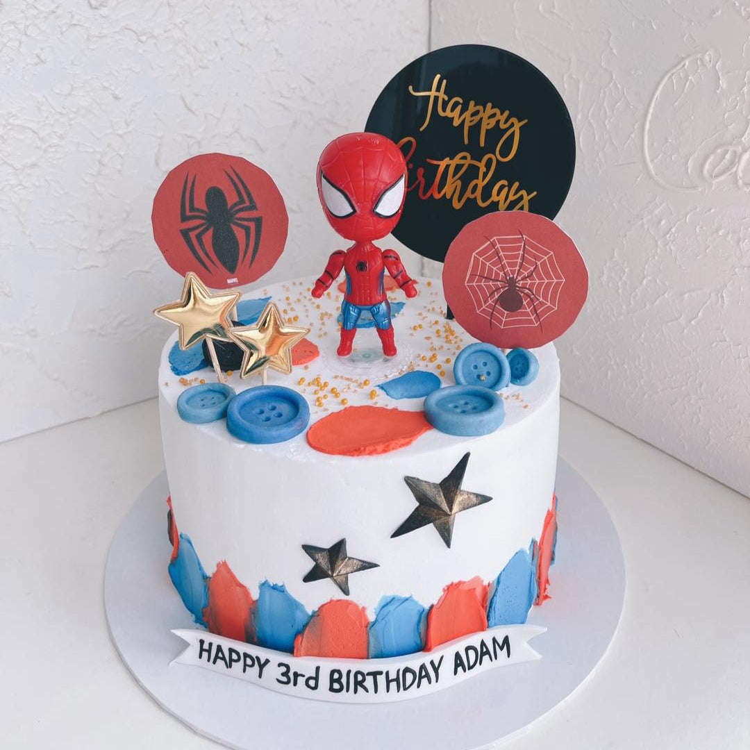 Spiderman Hero Cake