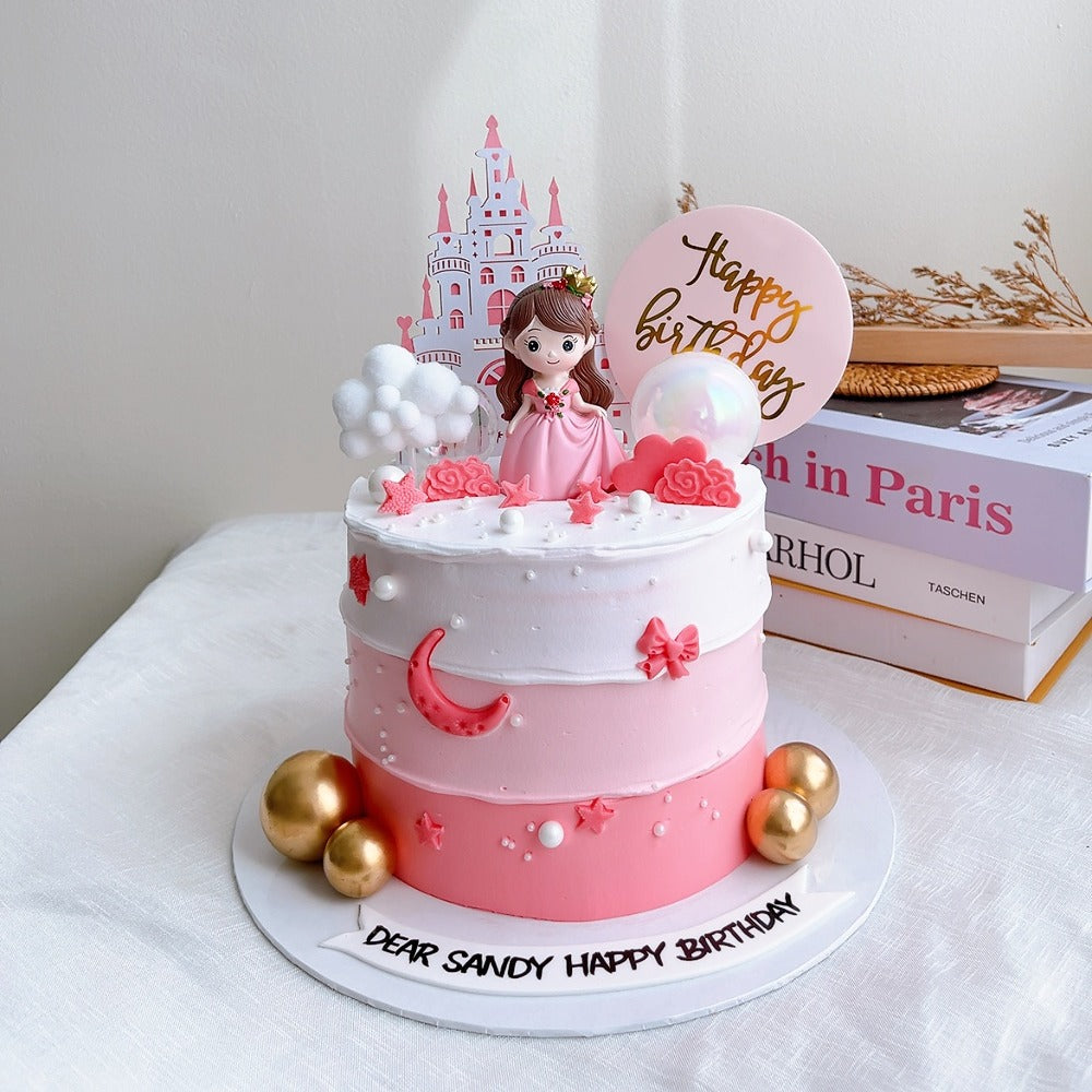 Pink Princess Cake