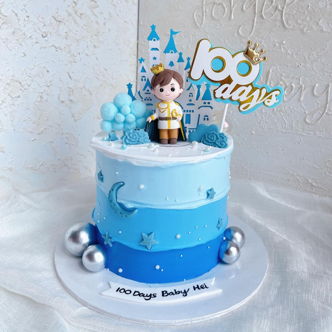 100 days Prince Cake