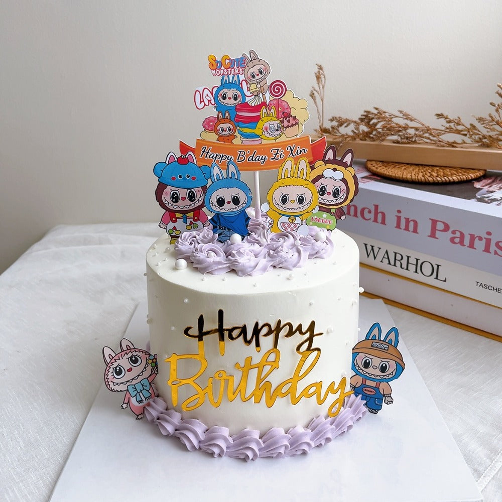 Labubu Family Cake