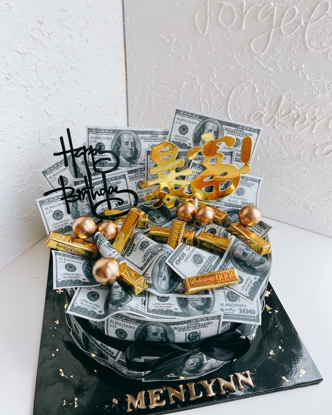 Usd money cake