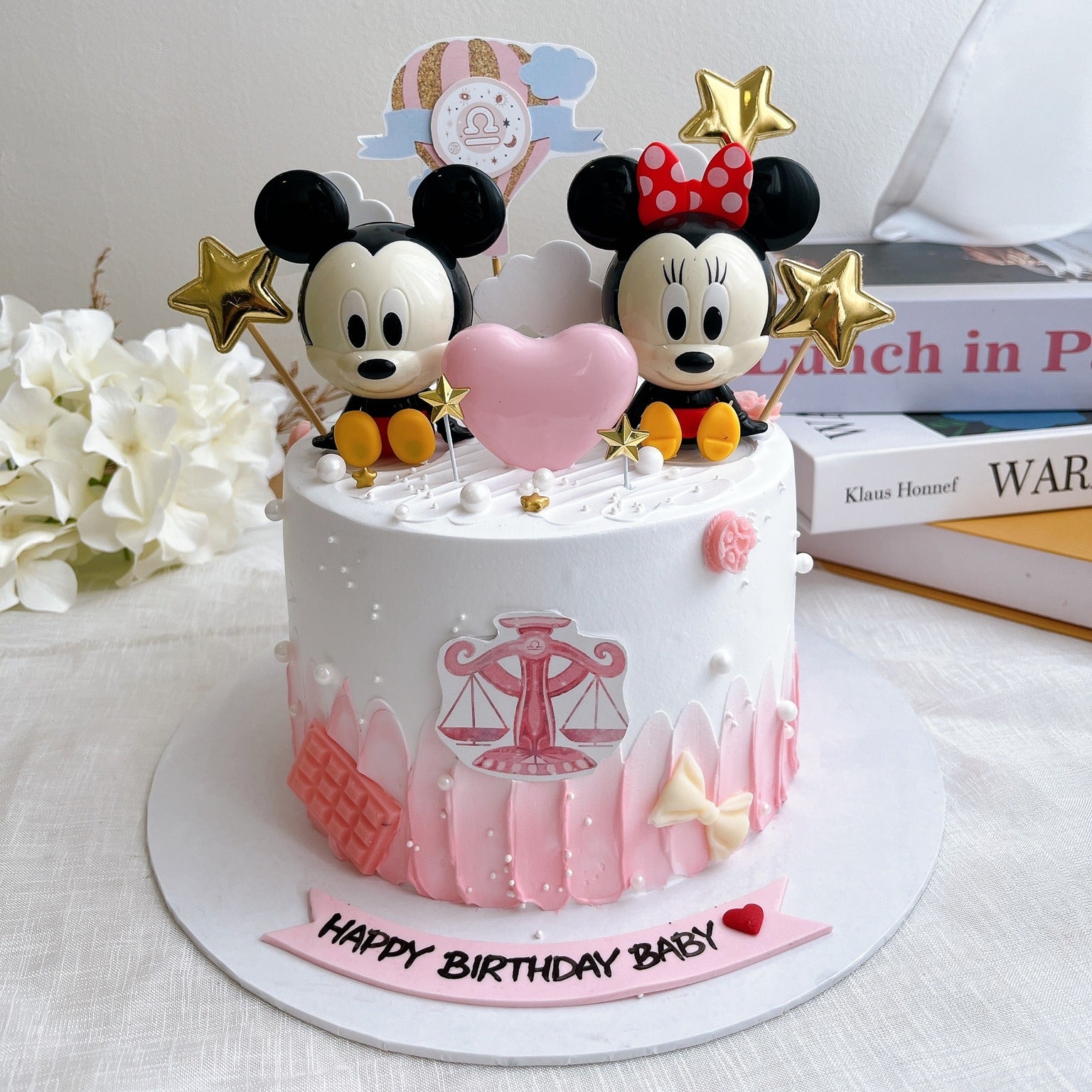 Mickey & Minnie Baby Cake