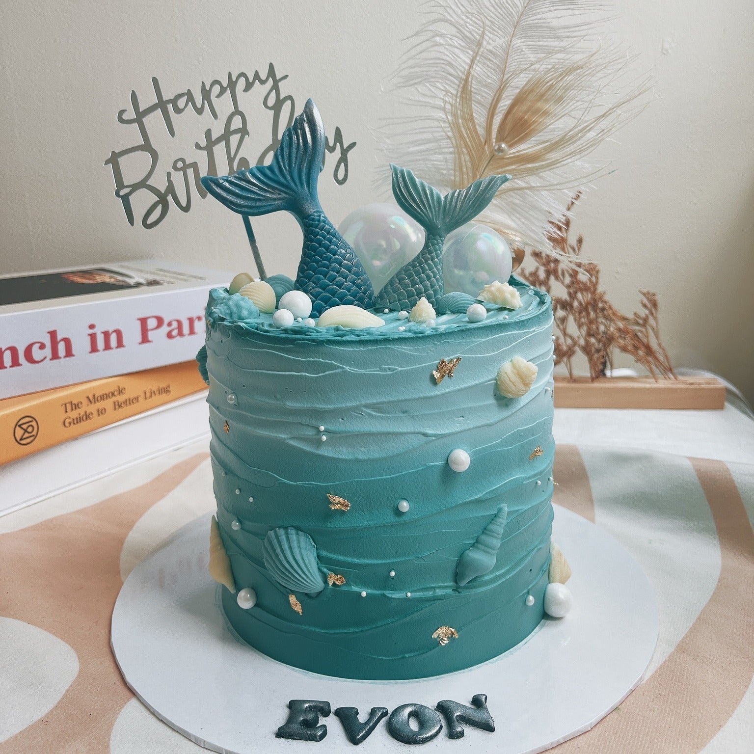Elegant Mermaid Cake