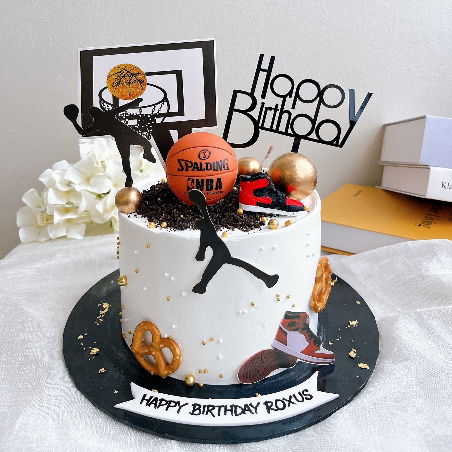 Jordan Basketball Cake