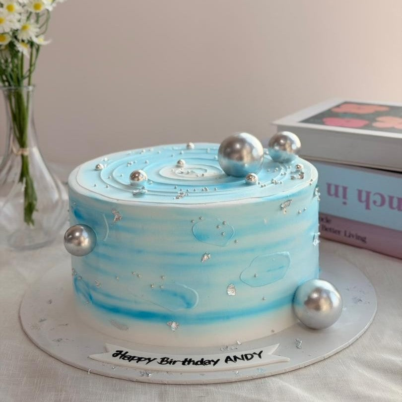 Basic Blue Cake