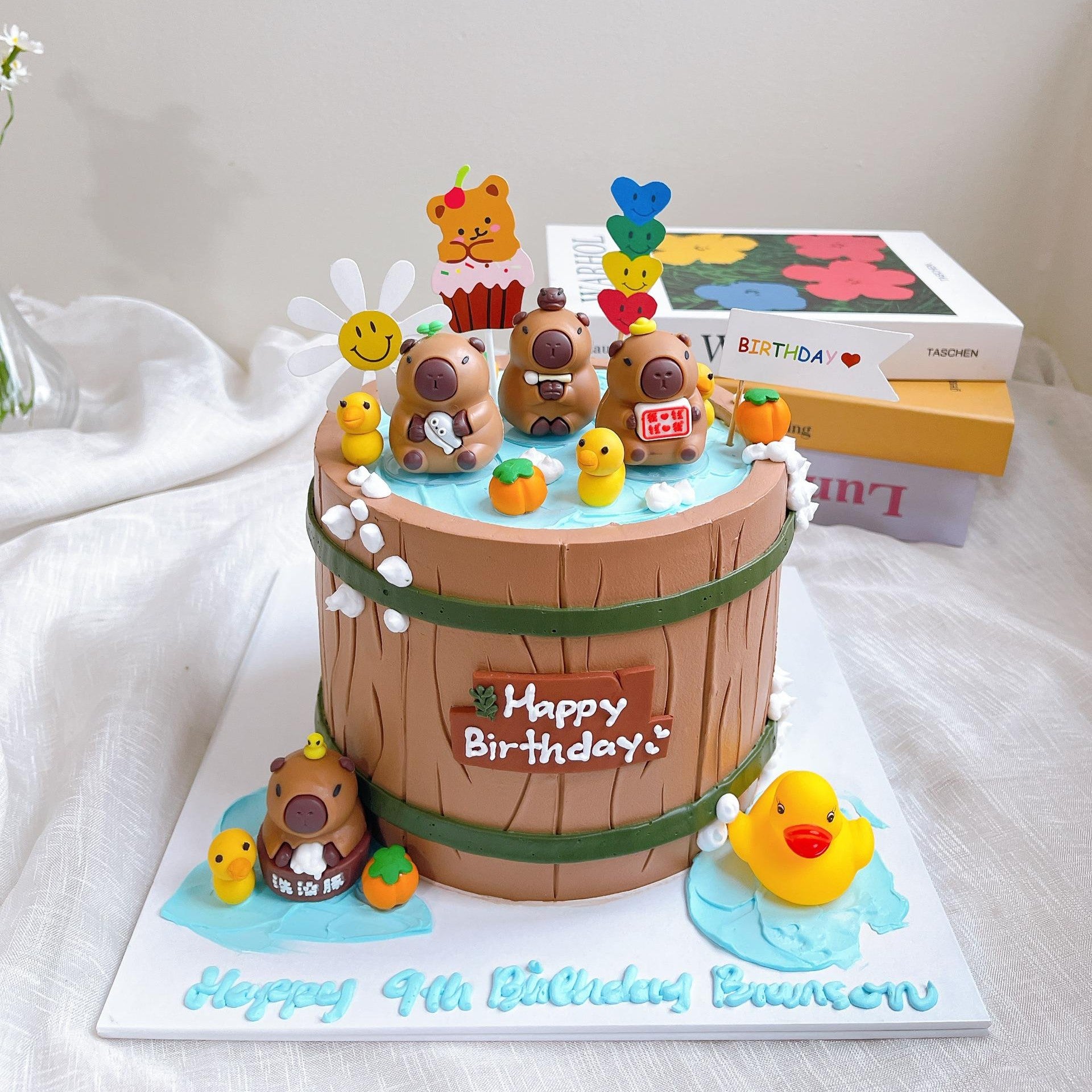 Cabypara in Swim Cake