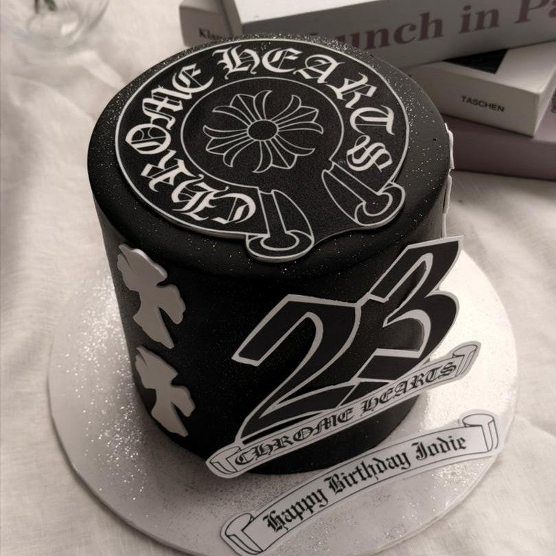 Chrome Hearts Cake