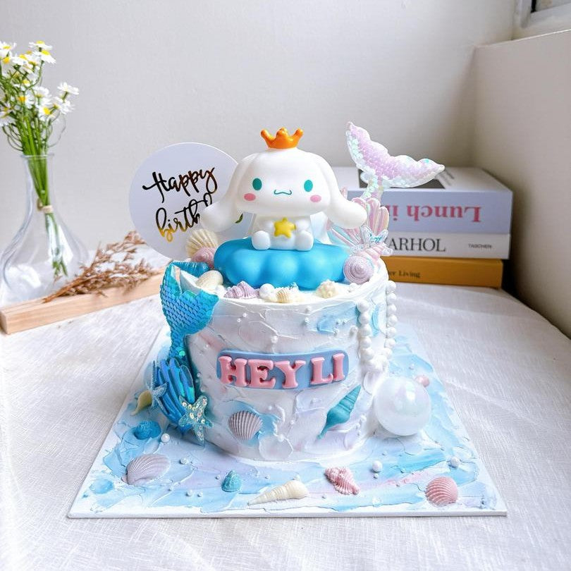 Cinnamon Mermaid Cake