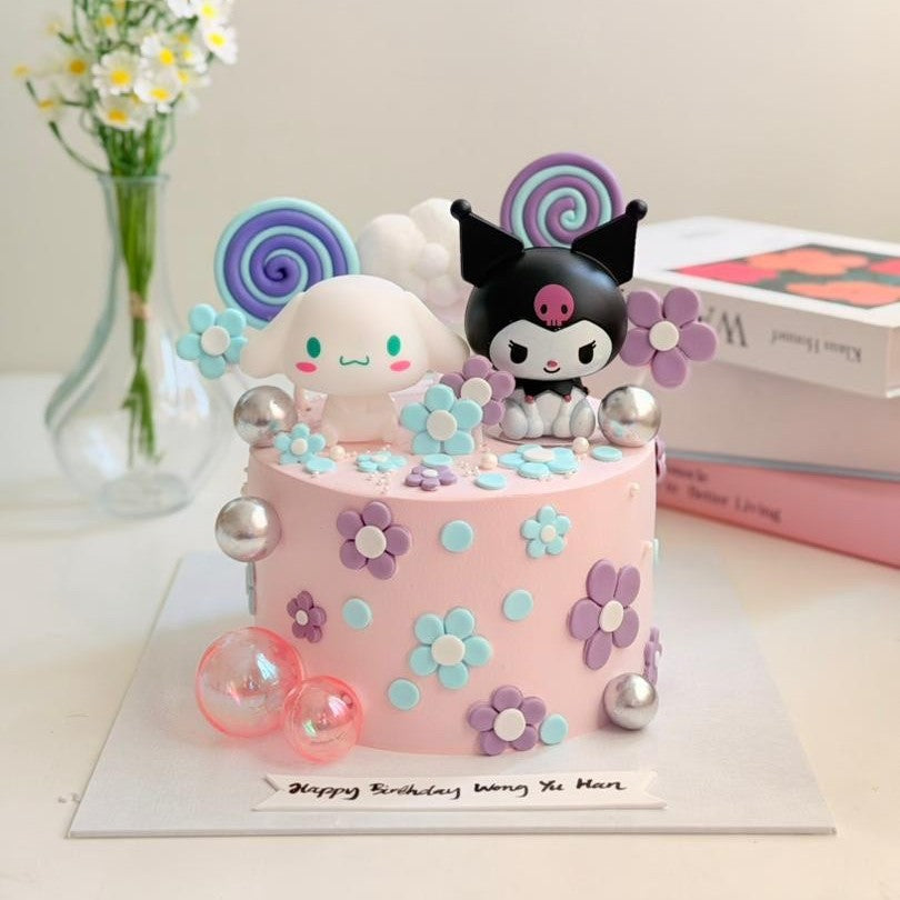 Cinnamoroll & Kuromi Cake