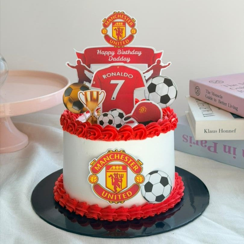 Manchester United Football Cake