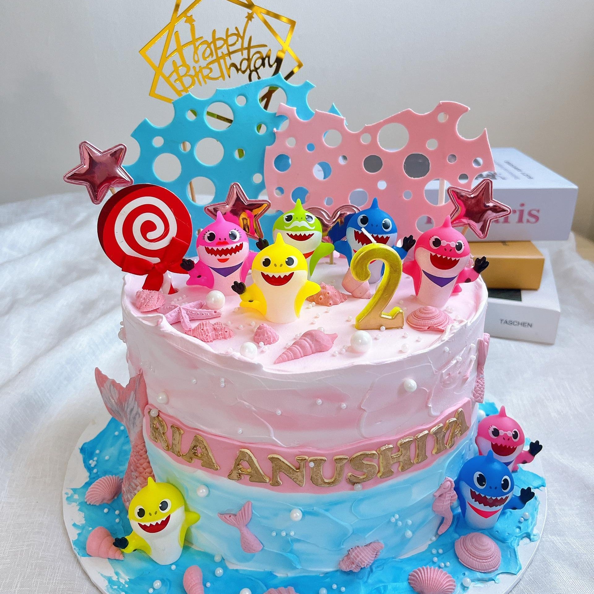 Cute Baby Shark Cake