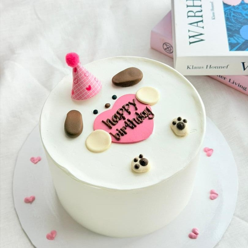 Cute Dog Cake