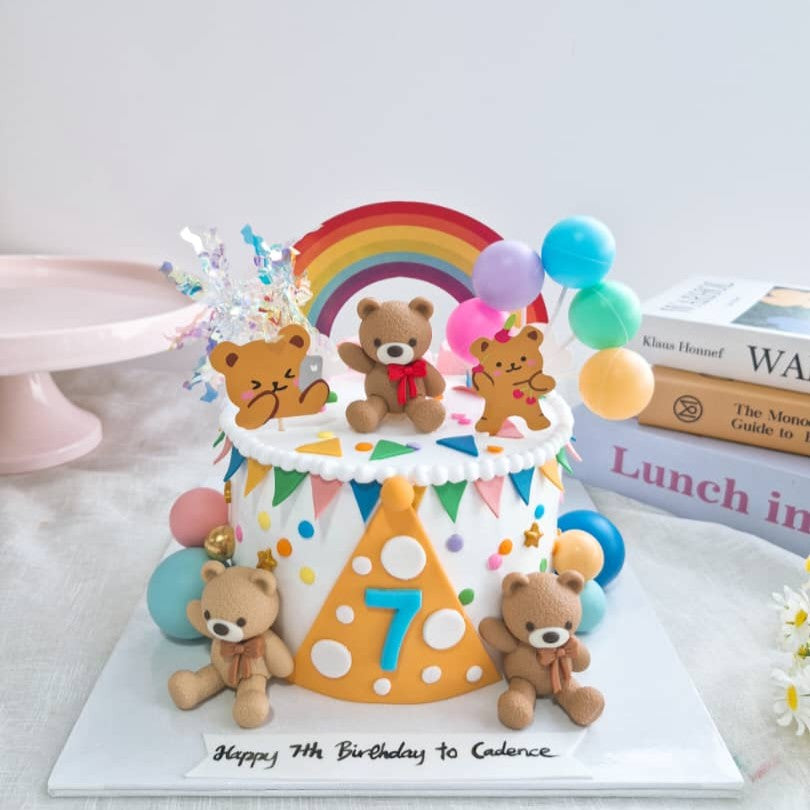 Cute Little Bear Cake