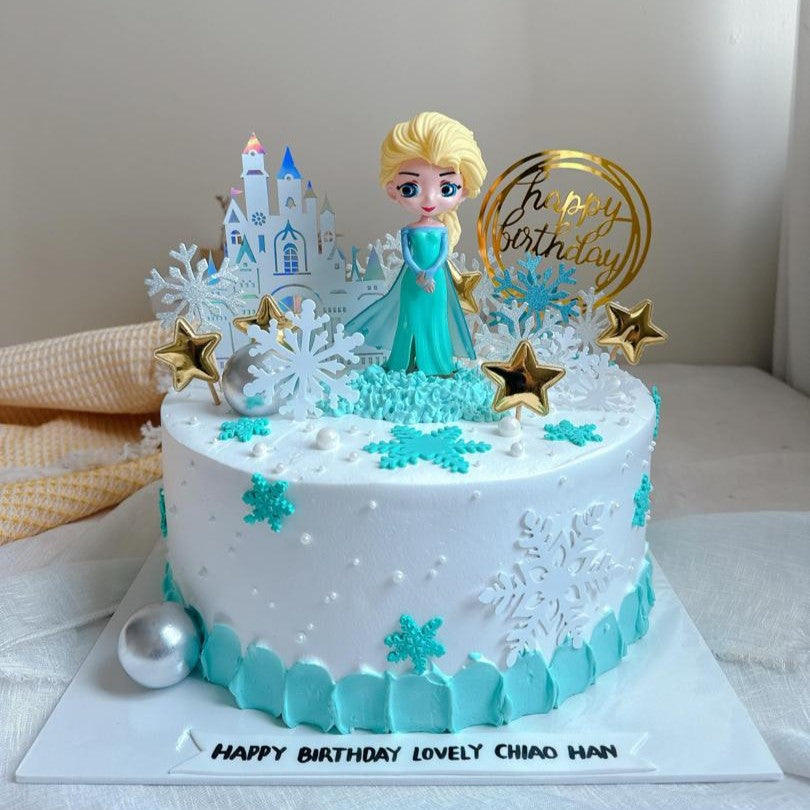 Elsa Frozent Cake