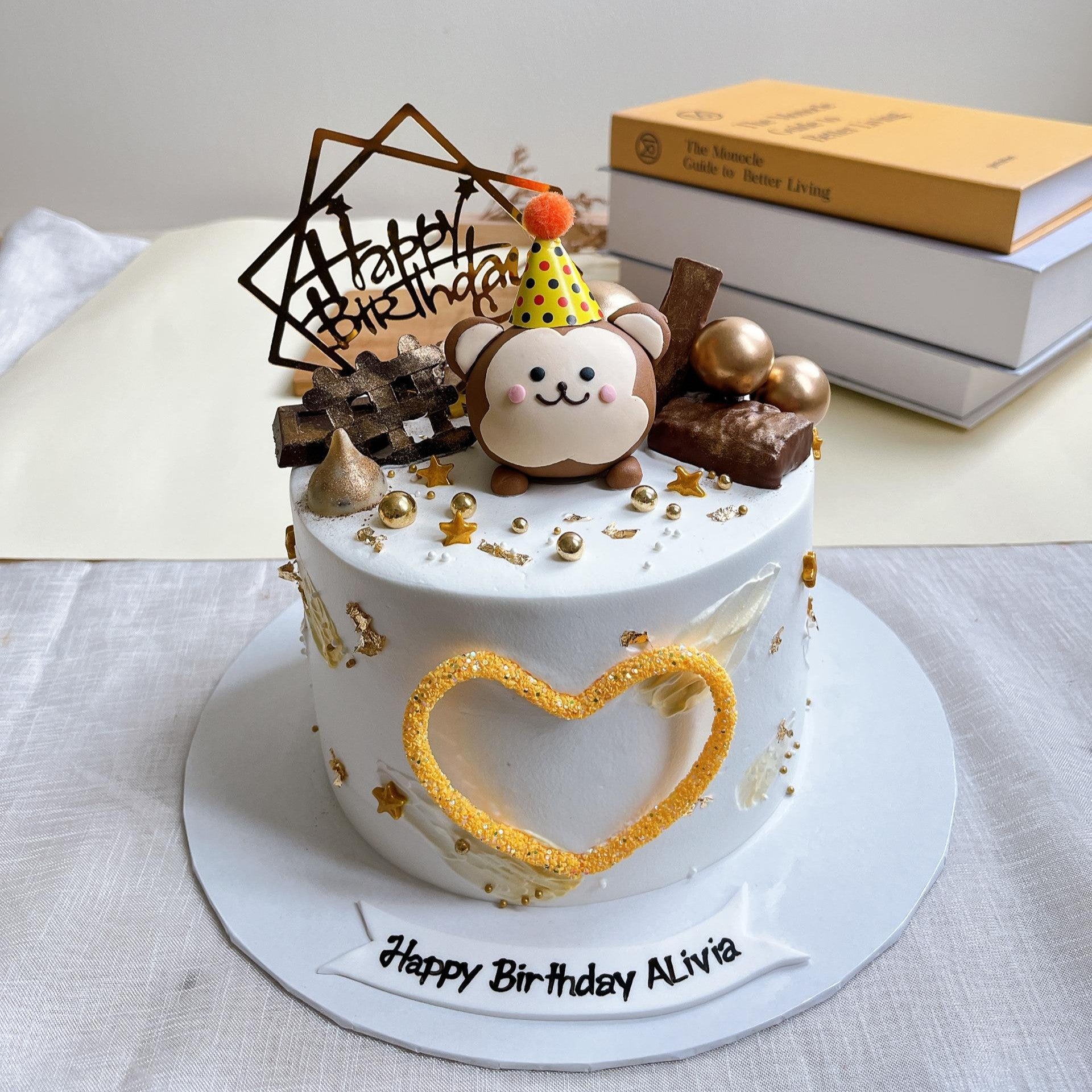 Funny Monkey Cake
