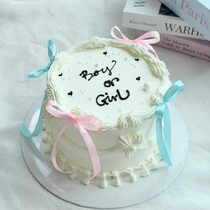 Gender Reveal Cake