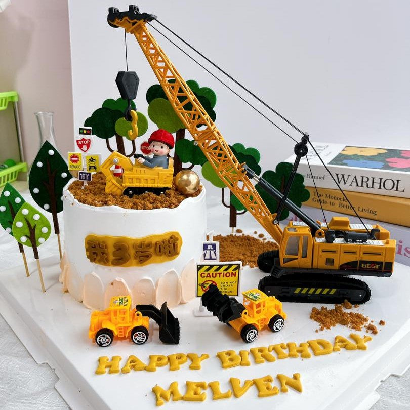 Giant Construction Cake