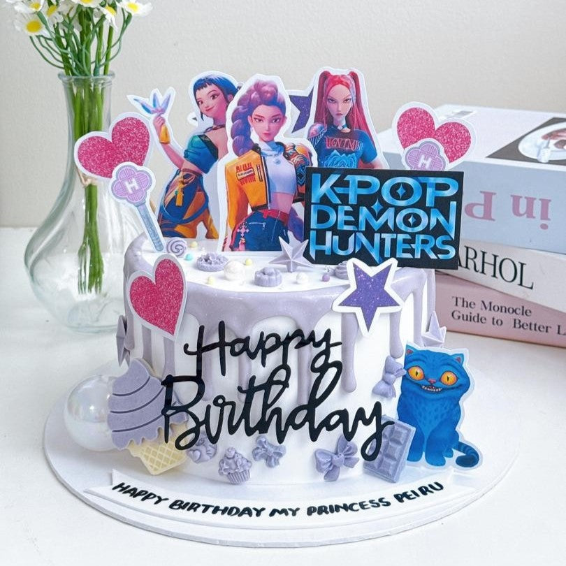 Kpop Demon Hunters Cake