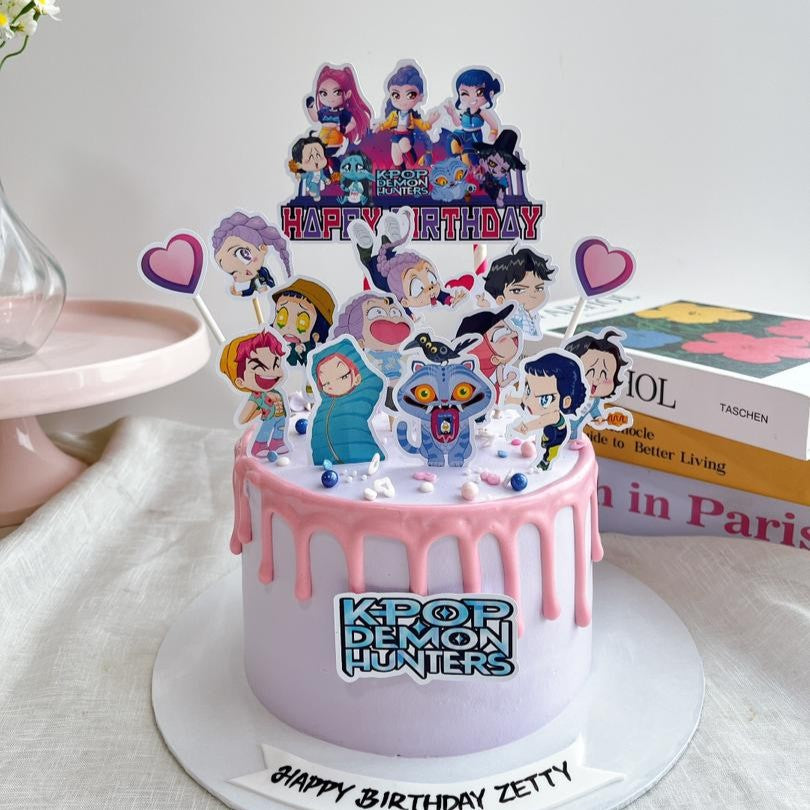 K-Pop Demon Hunters Cake