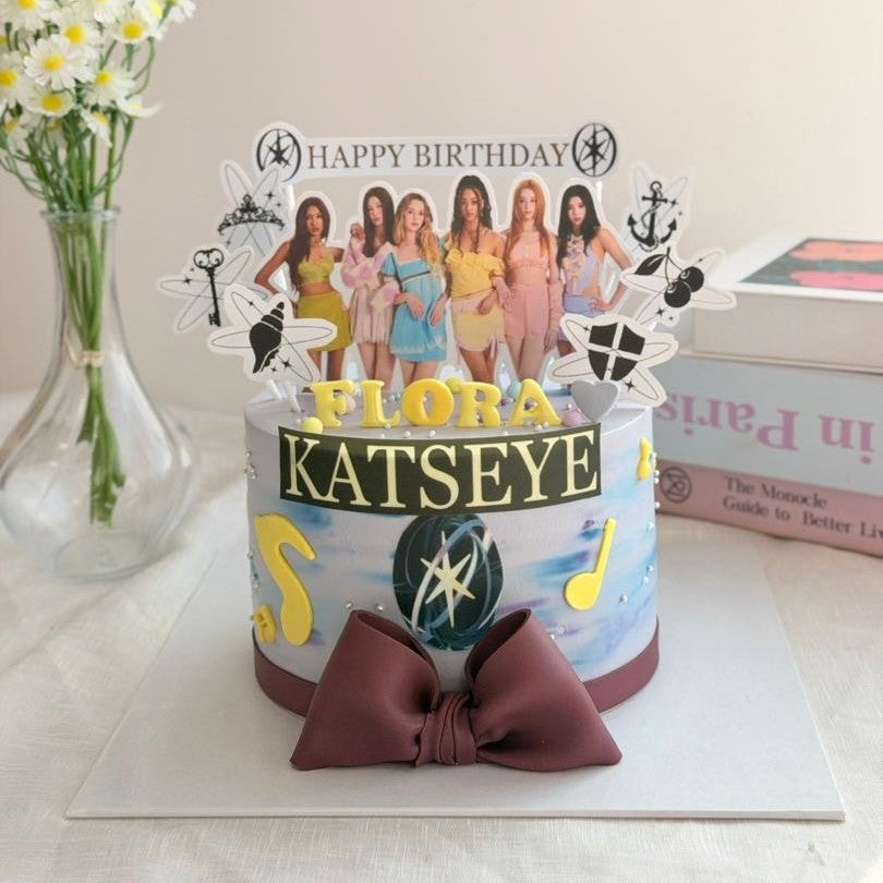 Katseye Theme Cake