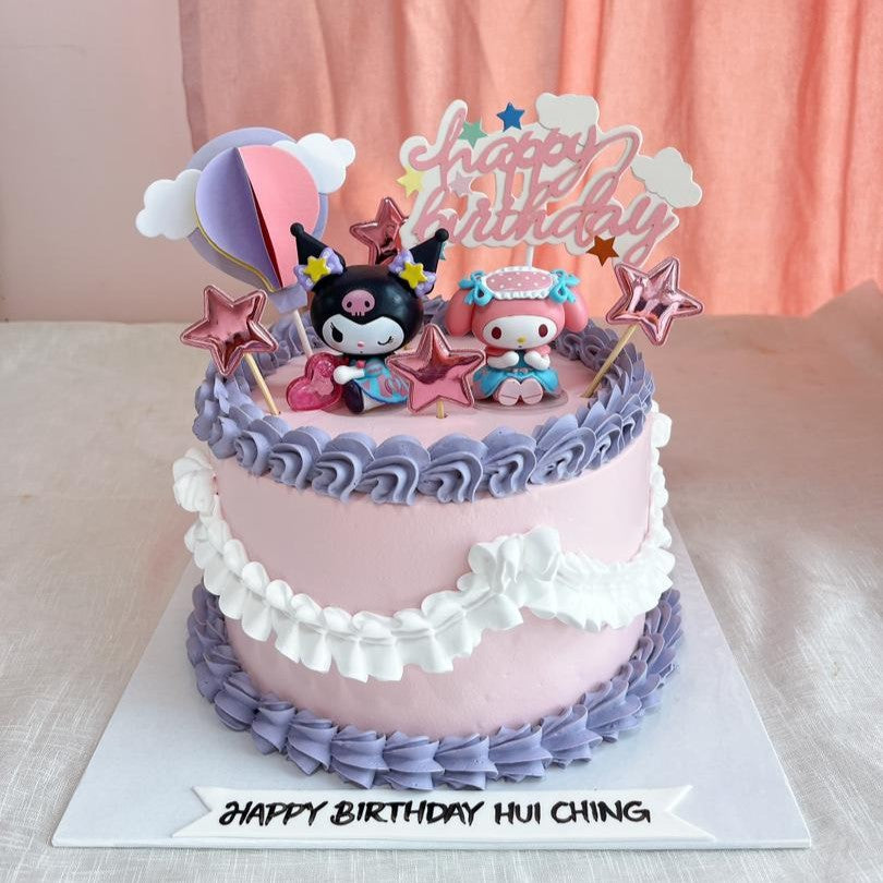 Kuromi & Melody Cake