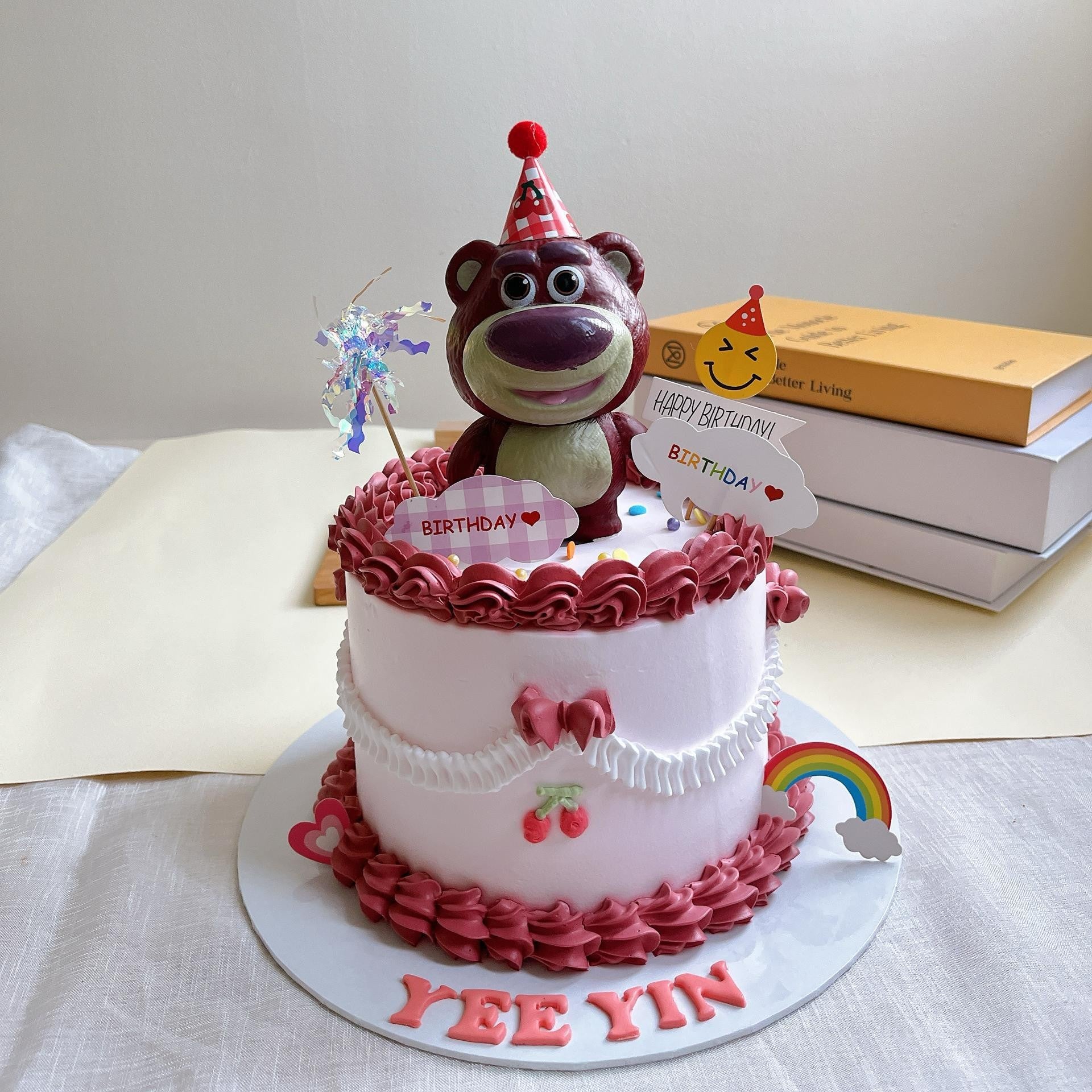 Lotso Ribbon Cake