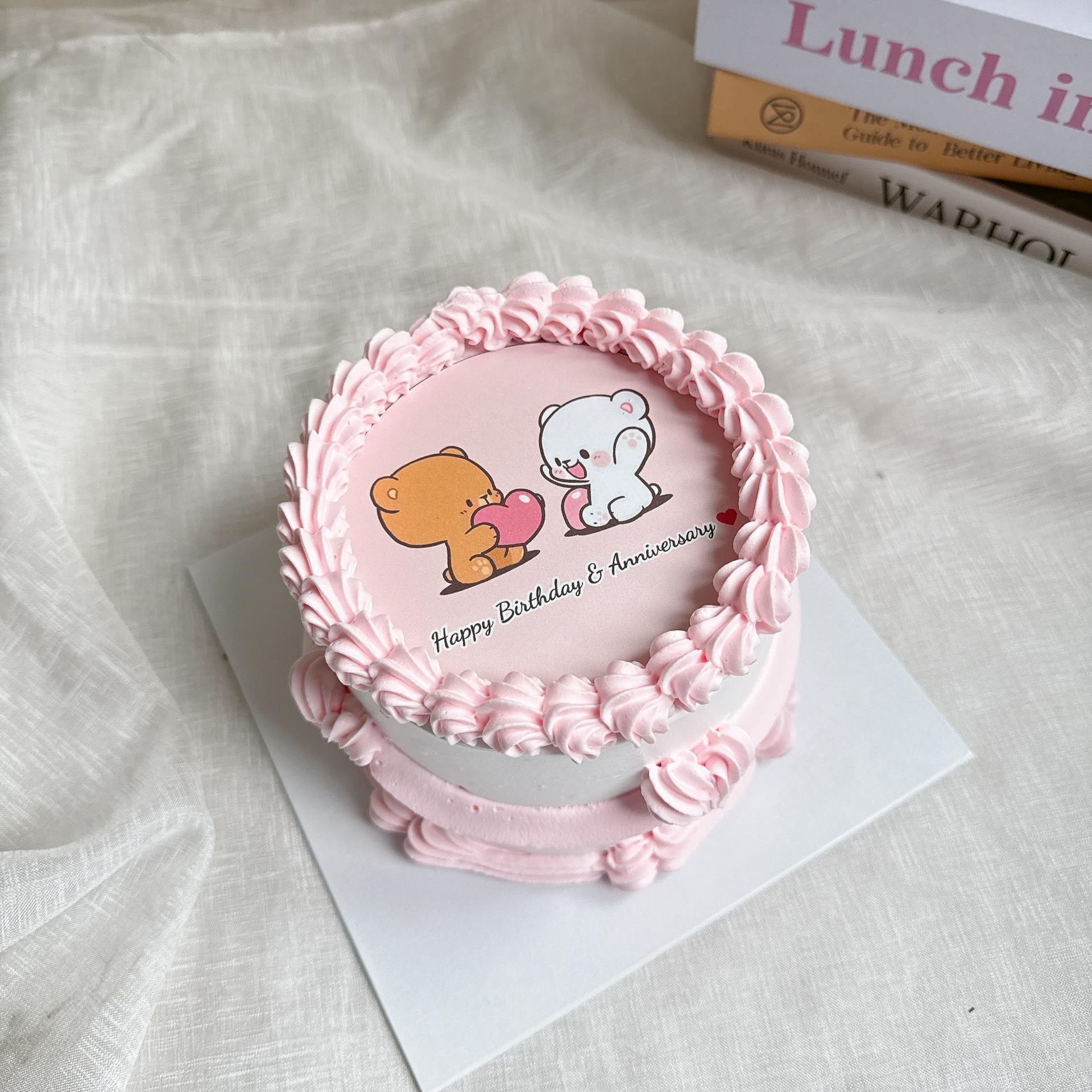 Lovely Bear Sugar Printing Cake
