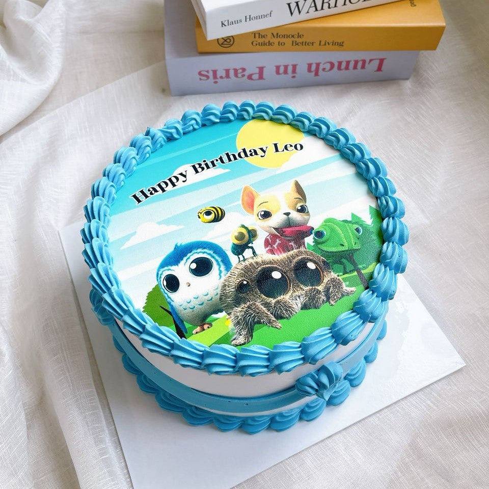 Lucas The Spider Sugar Print Cake