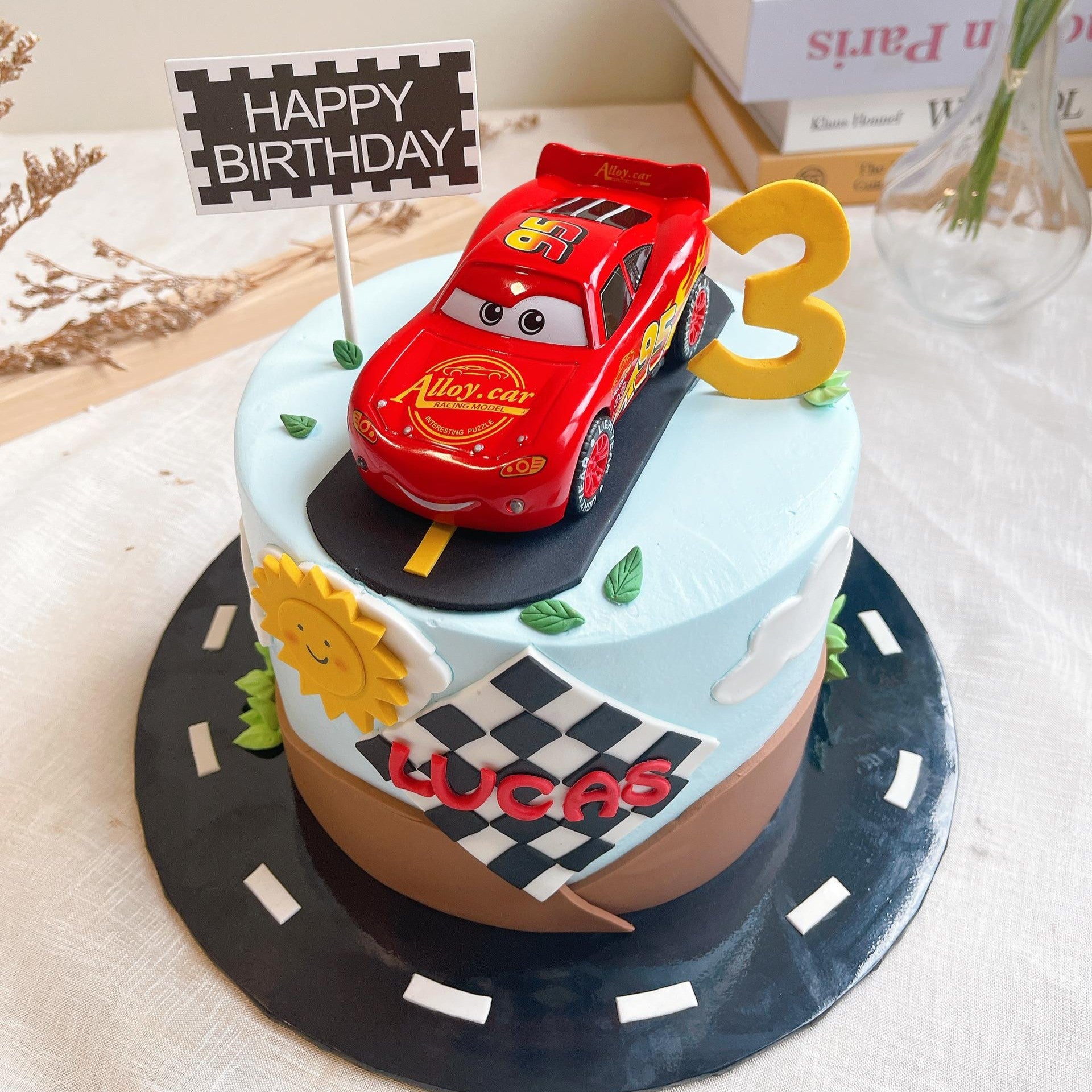 Mcqueen Car Cake