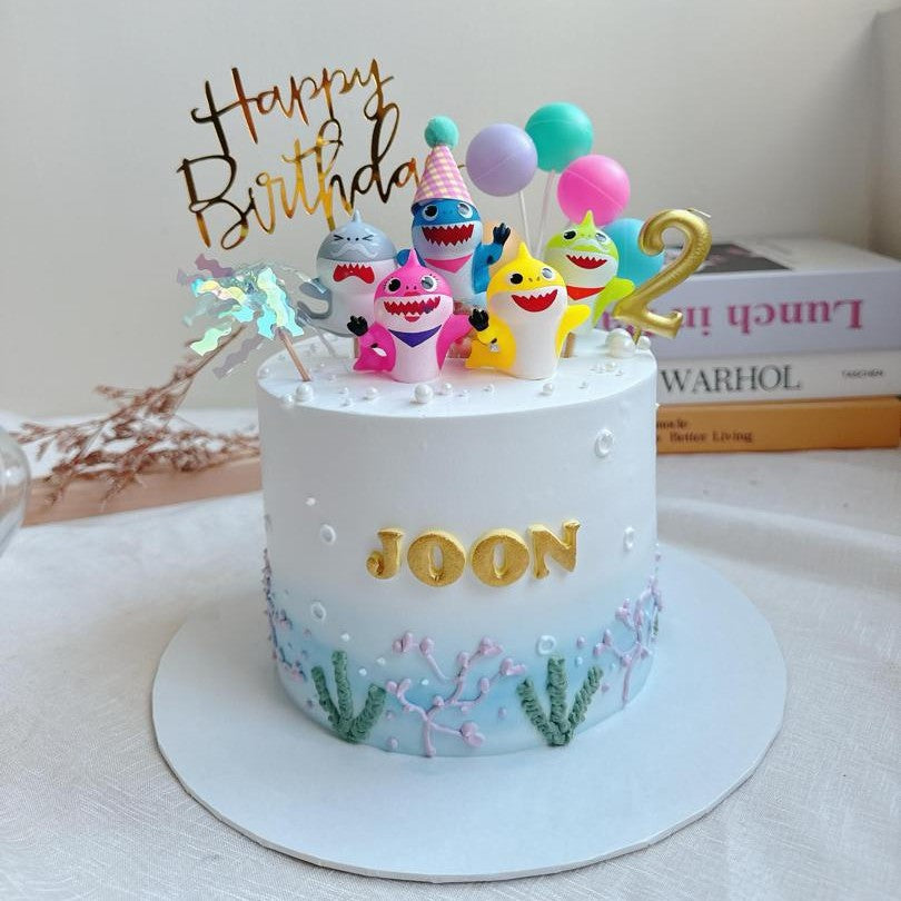 Ocean Baby Shark Cake