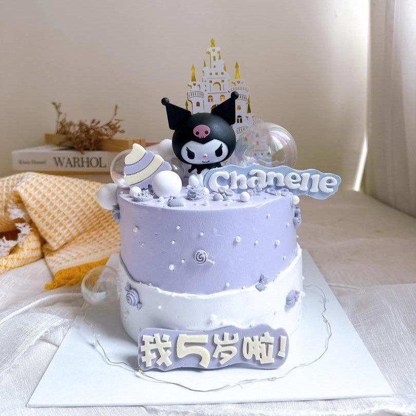 Purple Kuromi Cake
