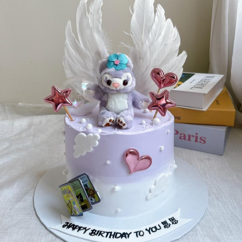 Purple Stella LOU Cake