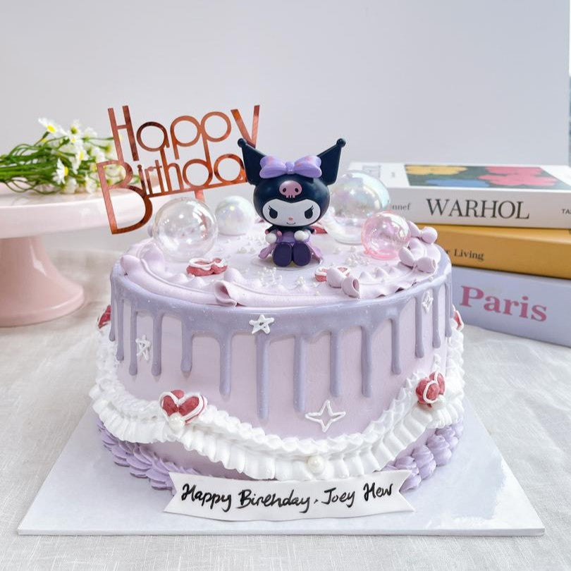 Purplelish Kuromi Cake