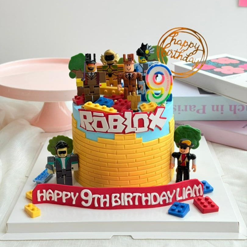 Roblox Theme Cake