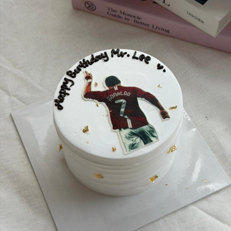 Ronaldo Sugar Print Cake