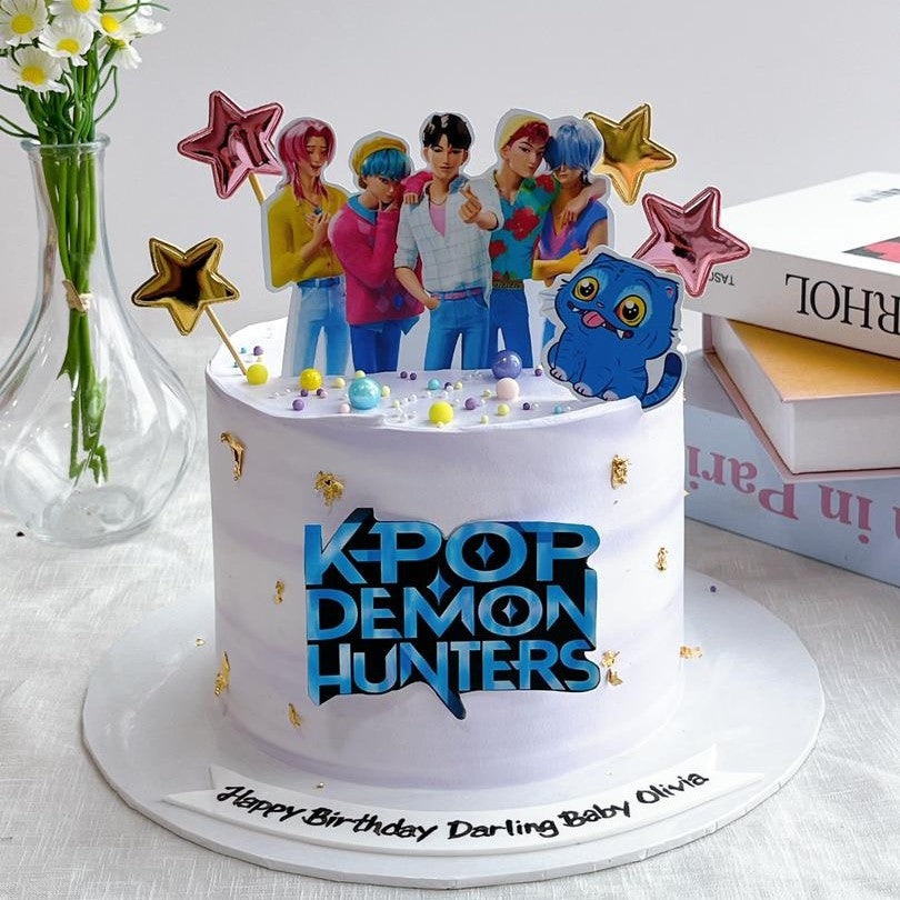 Saja Boys Kpop Cake