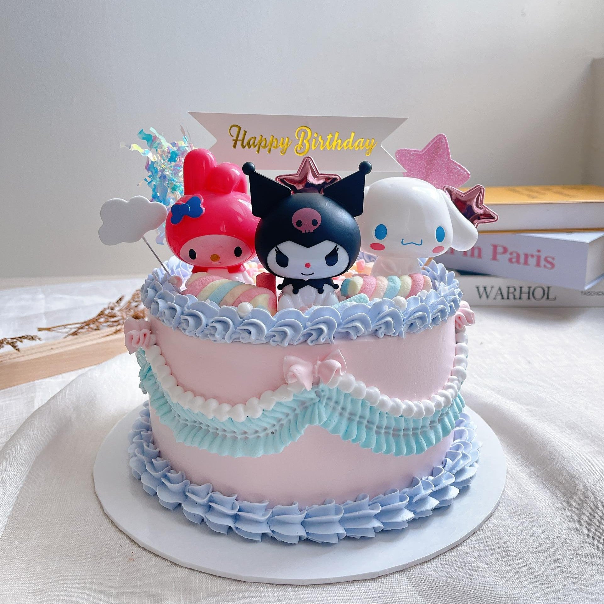 Sanrio Three Cake